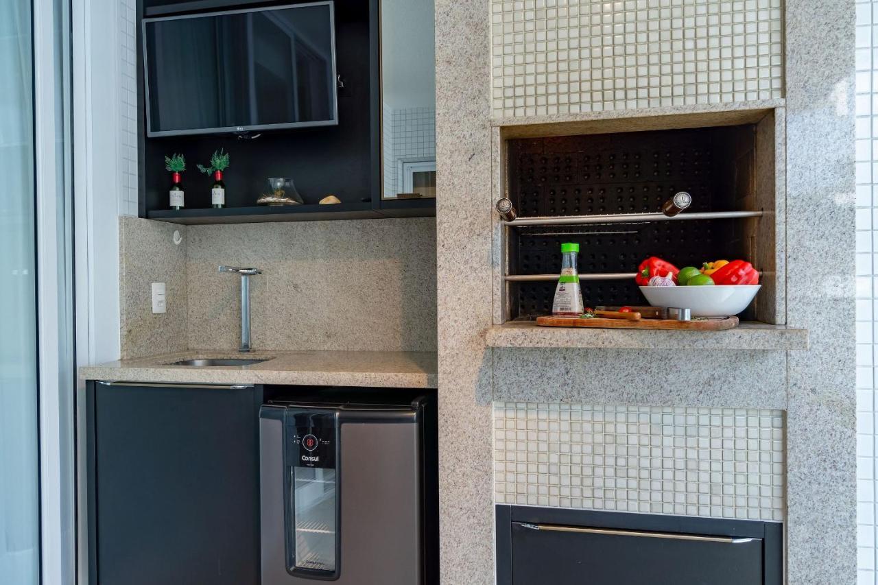 Varandas Do Atlantico - Apartamento Impecavel Em Condo Pe Na Areia Bombinhas Esterno foto